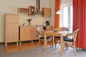Dining - Holiday Apartment "Villa Celia - 7" near Beach with Balcony & Wi-Fi (Sellin)