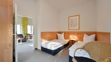 2 habitaciones, tabla de planchar con plancha y wifi gratis