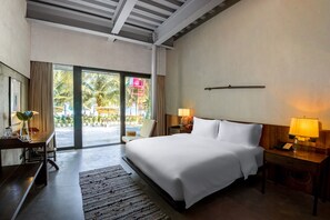 Dobbeltrom – superior, sjøutsikt | Sengetøy av topp kvalitet, wi-fi (inkludert) og sengetøy