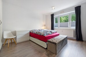 1 Schlafzimmer, kostenloses WLAN, Bettwäsche