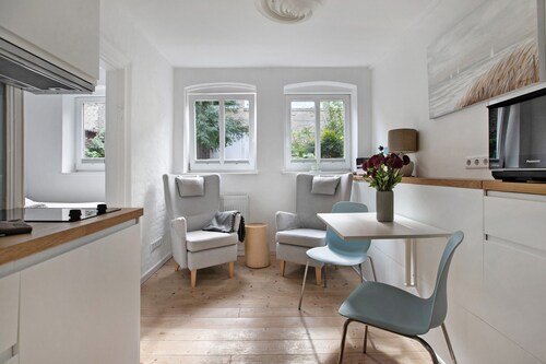Ferienwohnung 'smaaland'' mit Gemeinschaftsgarten und WLAN