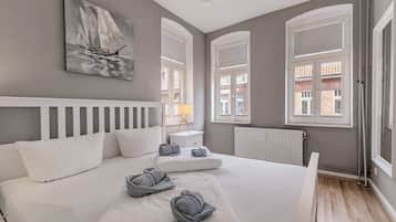 1 chambre, fer et planche Ă repasser, Wi-Fi gratuit, draps fournis