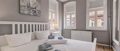 1 chambre, fer et planche à repasser, Wi-Fi gratuit, draps fournis