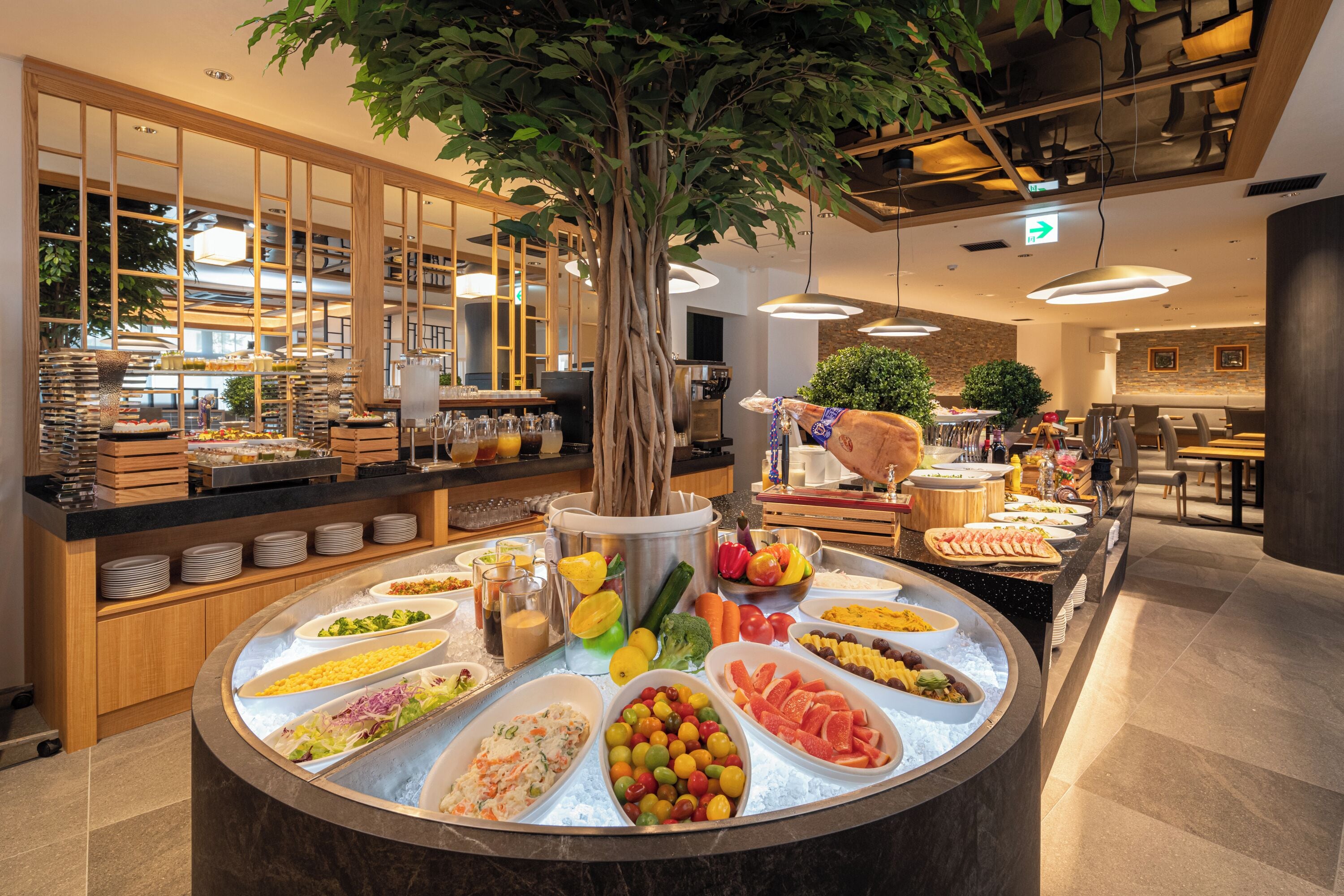 每日供应自助式早餐（需付费）