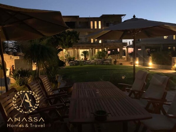 Udendørs spisemuligheder