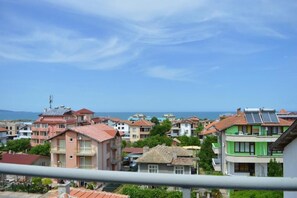 Standard-Doppelzimmer, Meerblick | Terrasse/Patio