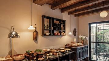 Free daily local cuisine breakfast