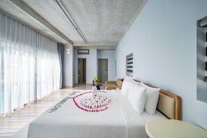 Six - Bedroom Villa | Egyptian cotton sheets, premium bedding, pillowtop beds, minibar - The Up Hotel Phu Quoc Island - The Poolside Escape (Phu Quoc)