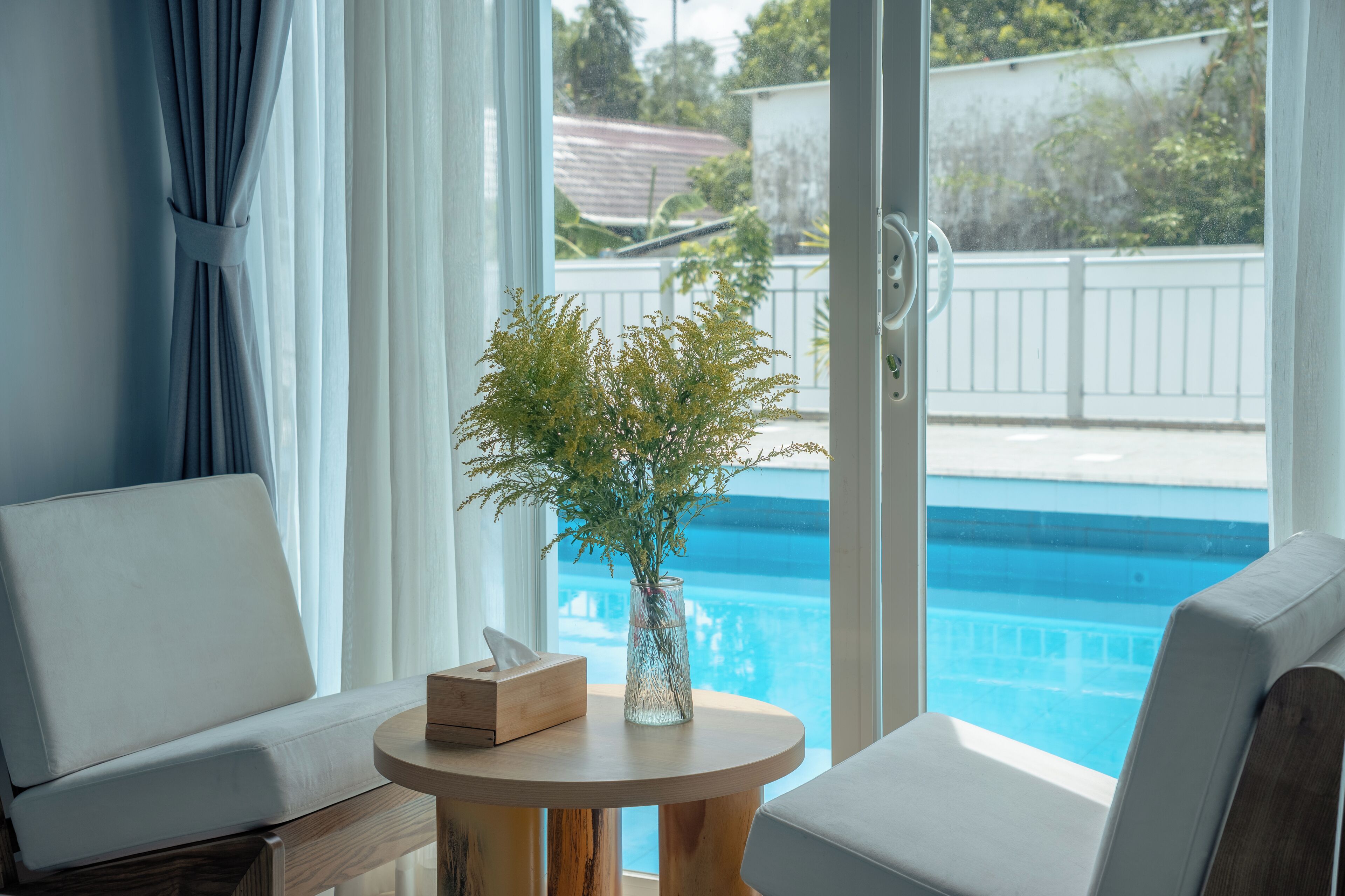 Kamar Double Deluks, pemandangan kolam renang | Pemandangan dari kamar