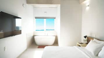 Suite – premium, havutsikt | Sengetøy i egyptisk bomull og sengetøy av topp kvalitet