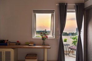 Habitación familiar doble, balcón | Vistas del balcón