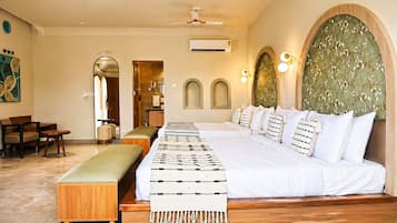 1 bedroom, premium bedding, individually decorated