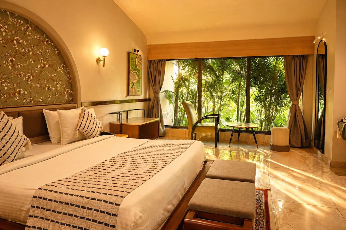 Wild Cub (Nature Porch Room – Ground Floor) | 1 bedroom, free WiFi