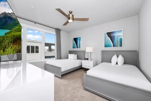 5 bedrooms, in-room safe, iron/ironing board, travel crib