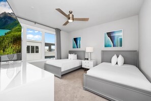 5 bedrooms, in-room safe, iron/ironing board, free WiFi