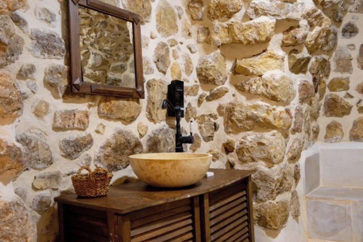 Bathroom | Hair dryer, slippers, towels, soap