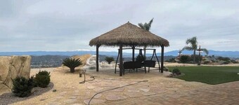 Guess house nice view top of a mountain