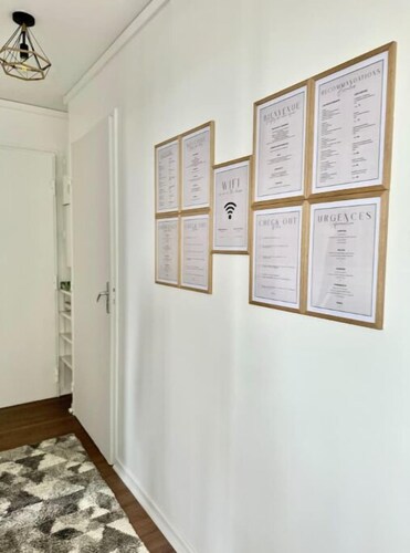 Appartement 3 chambres avec lit doubles