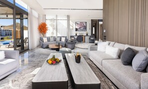 Villa, Mehrere Betten | Wohnbereich