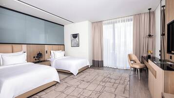 Vila, Beberapa Tempat Tidur | Minibar gratis, brankas, meja kerja, dan ruang kerja ramah laptop