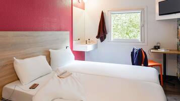 Wifi gratis y ropa de cama