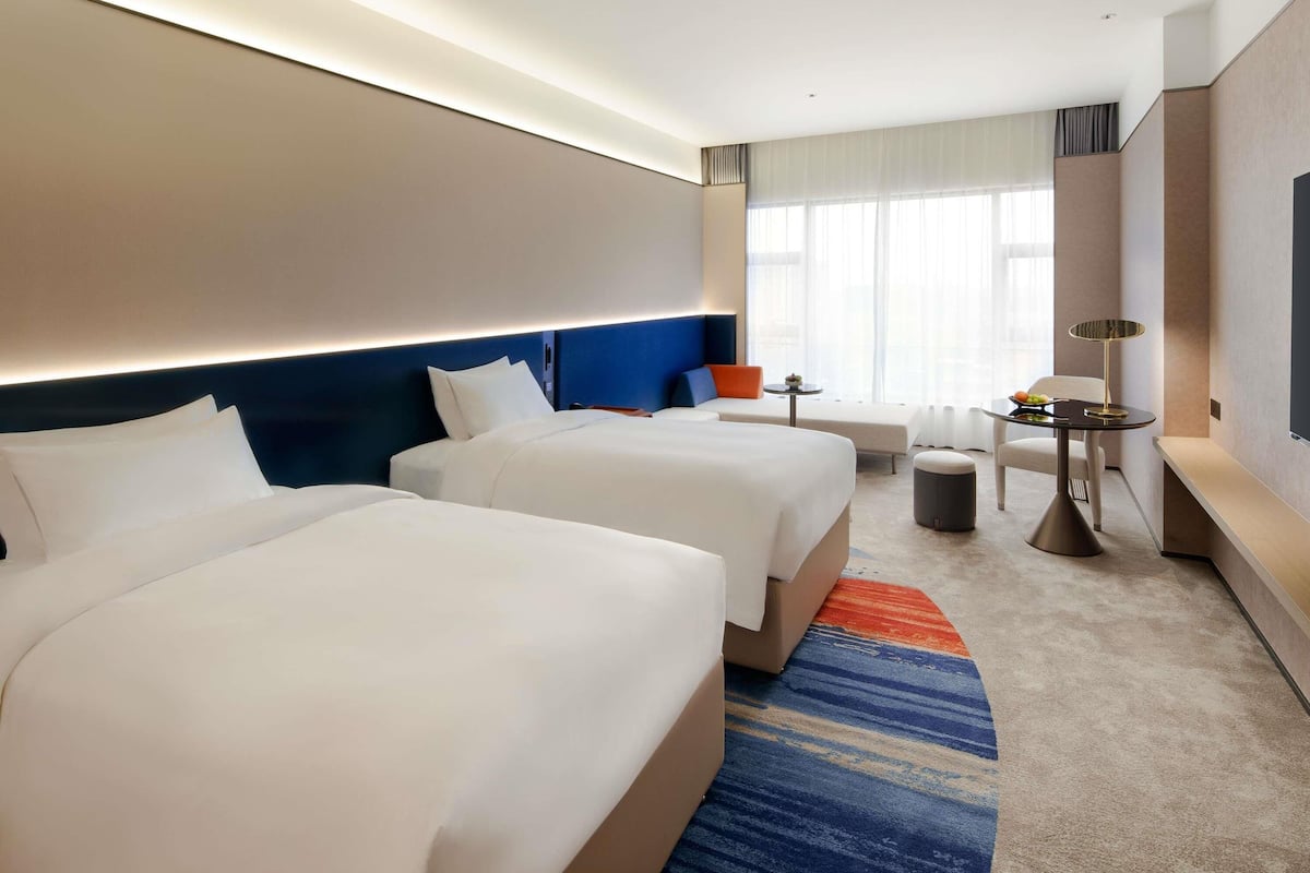 Standard Room, 2 Single Beds, City View