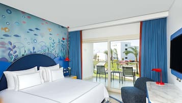 Premium bedding, minibar (free items), in-room safe, blackout drapes