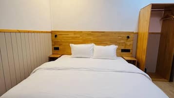 Standard Double Room | Individually furnished, desk, laptop workspace, blackout drapes