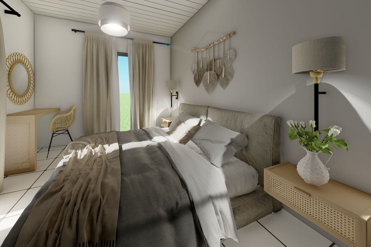 Comfort Studio, 1 Queen Bed, Balcony, Sea View | Iron/ironing board, free cribs/infant beds, free WiFi, bed sheets