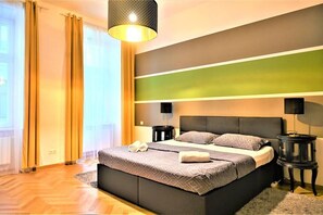 2 bedrooms, iron/ironing board, WiFi, bed sheets - Bright Suite Universitaet Wien (Vienna)
