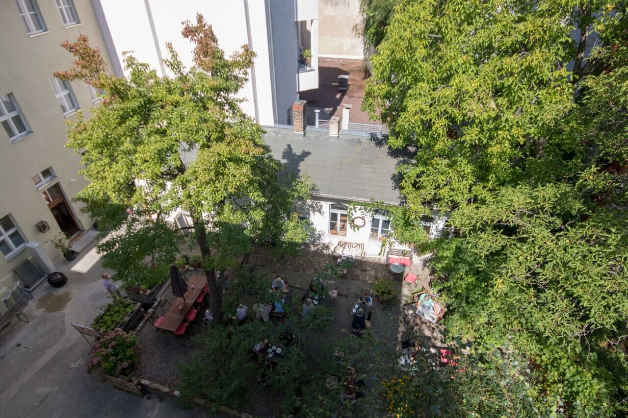 Enceinte de l’hébergement