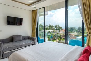 Free WiFi, bed sheets - TwoSpaces Living at deRos Resort & Cafe, Bogor (Ciawi)