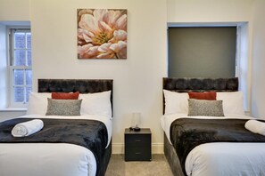 Apartemen | 3 kamar tidur, Wi-Fi gratis, dan seprai linen