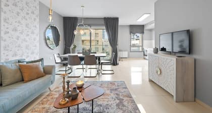 Modern 90 sqm Apartment with Terrace and Parking in Prime Jerusalem Location