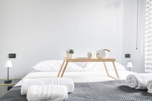 1 soverom, strykejern/-brett, wi-fi og sengetøy