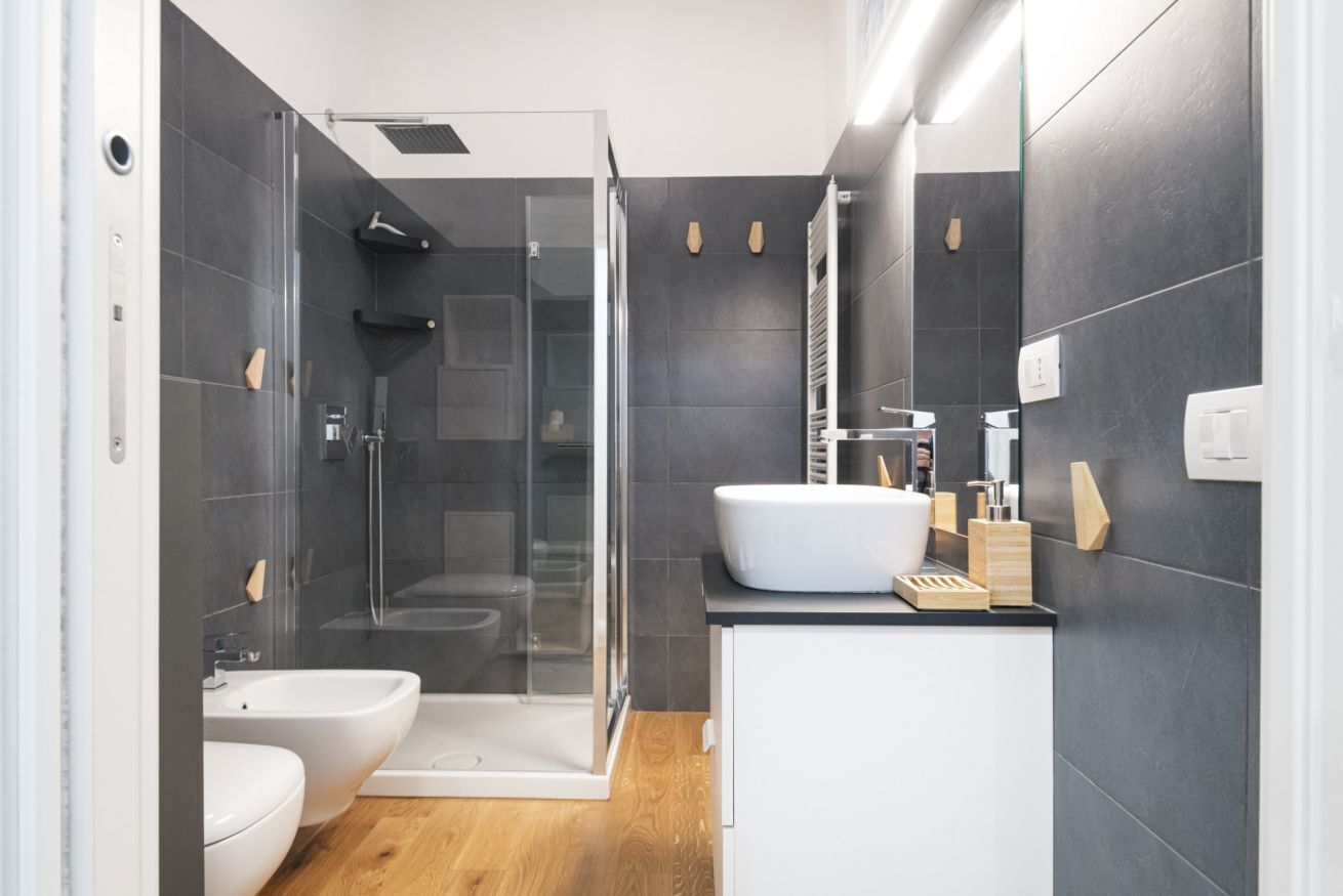 Regadera, amenidades de baño gratuitas, secadora de cabello, bidet 