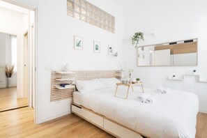 1 chambre, fer et planche à repasser, Wi-Fi, literie fournie