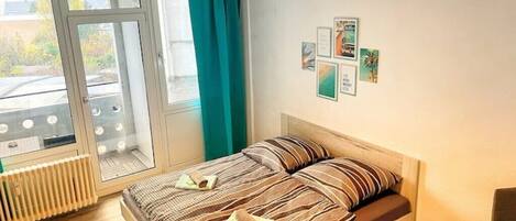 1 soverom, strykejern/-brett, wi-fi og sengetøy