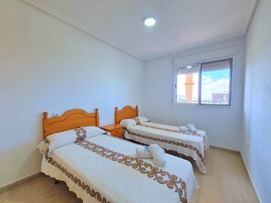 2 bedrooms, in-room safe, iron/ironing board, free WiFi