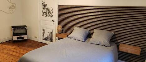 2 chambres, draps fournis