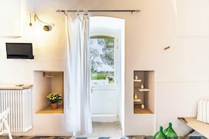 Quarto standard, vista para o jardim