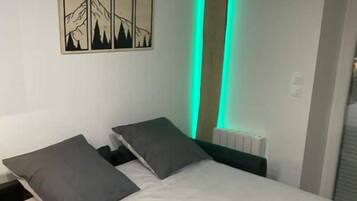 1 soveværelse, strygejern/strygebræt, gratis Wi-Fi, sengetøj