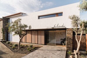 Façade de l’hébergement