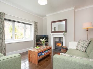 Smart-tv och böcker