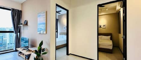 1 slaapkamer, beddengoed