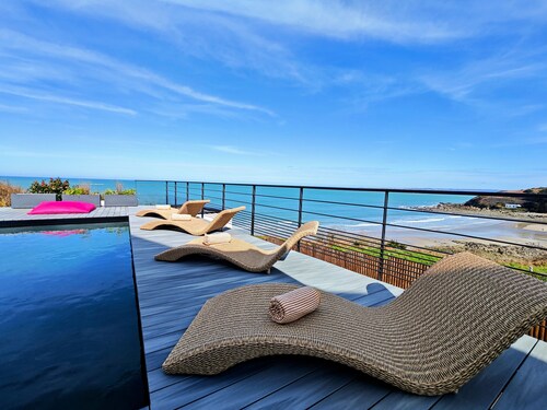 Aux 3 Bains - Plage, Piscine, Spa