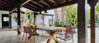 Golden yurt at glamping campsite | Casa Cocolores