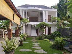 Fassade der Unterkunft