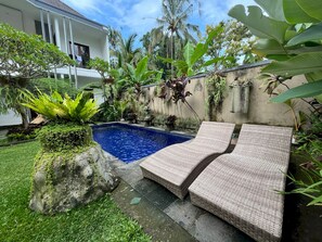 Outdoor pool - Belvilla Abhinaya Central Ubud (Payangan)