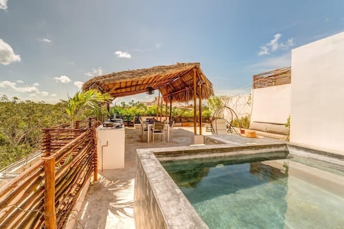 Splendid Penthouse, Rooftop Plunge Pool, 2 Cenotes